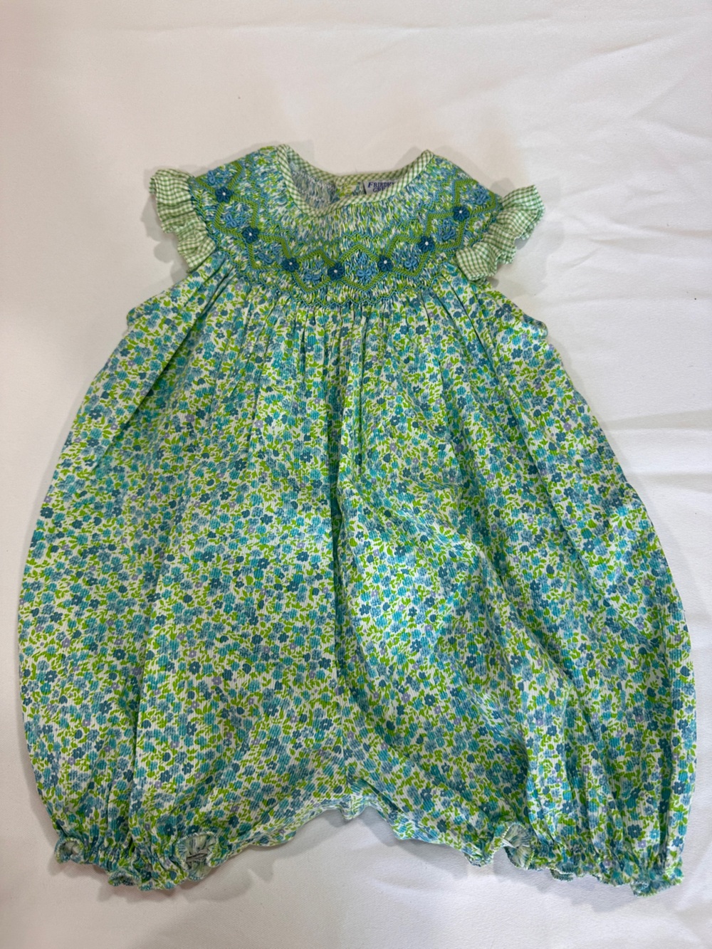 Friedknit Creations bubble romper
